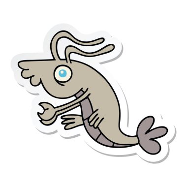 ilginç bir el etiket karikatür kerevit çizilmiş