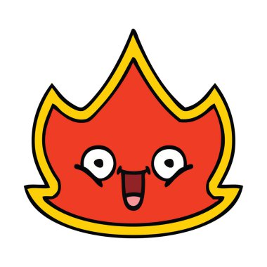 sevimli çizgi yangın