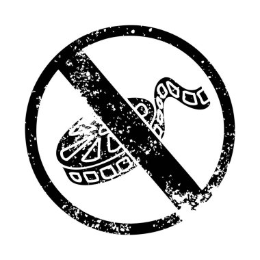 sıkıntılı bir film yok sembolü işareti izin