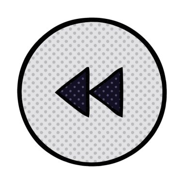 çizgi roman tarzı çizgi film geri al düğmesinin