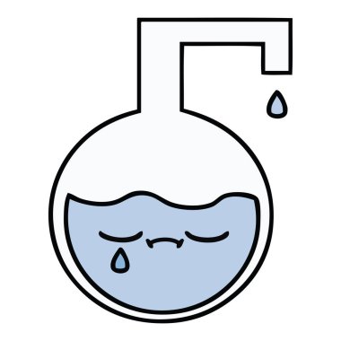 sevimli çizgi bir bilimsel deney 