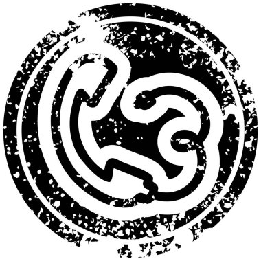 telefon cep telefonu sıkıntılı simgesi