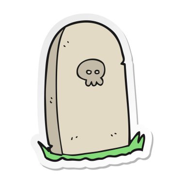etiket karikatür mezar