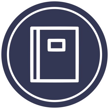 Not defteri dairesel simgesi simgesi