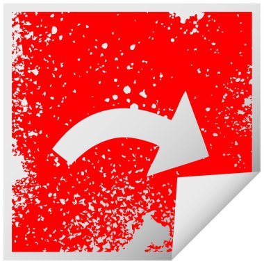 etiket simge işaret eden ok peeling sıkıntılı Meydanı