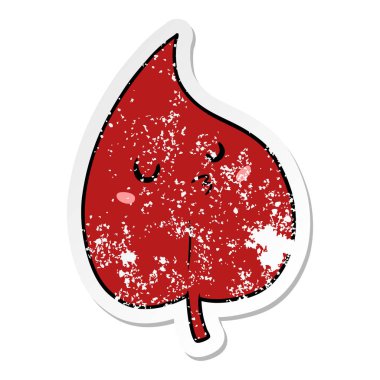 bir çizgi film sonbahar yaprak sıkıntılı etiket