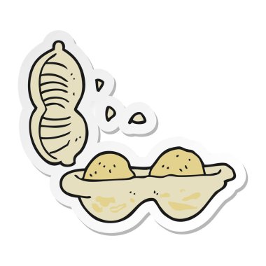 etiket bir karikatür fıstık