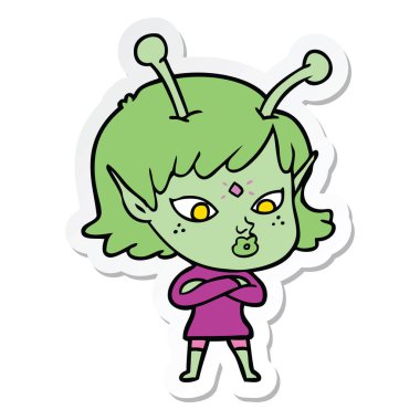 etiket bir güzel çizgi film yabancı kız