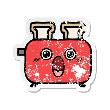 sevimli çizgi dolusu sıkıntılı etiket