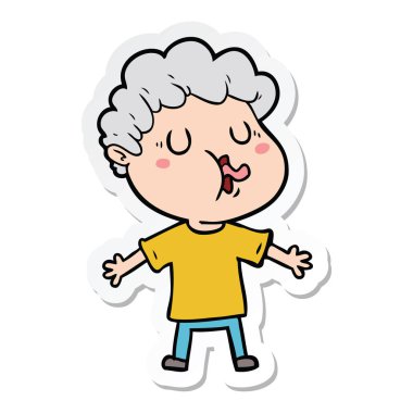 etiket şarkı bir çizgi film adamın