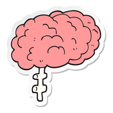 etiket karikatür beyin