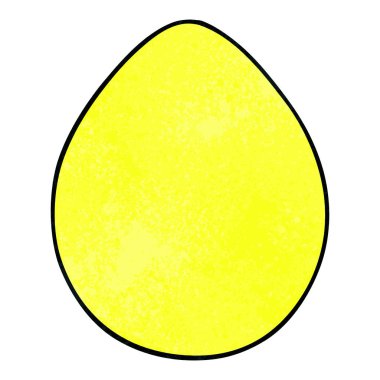 ilginç karikatür yumurta el çekilmiş