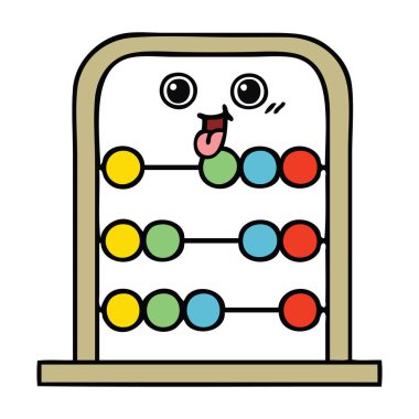 sevimli çizgi abacus