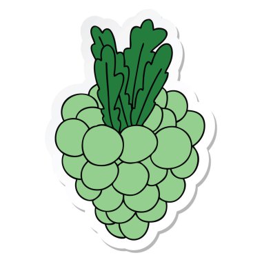 etiket ilginç el üzüm demet çizgi çizilmiş