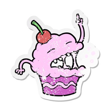 çizgi film çörek sıkıntılı etiket