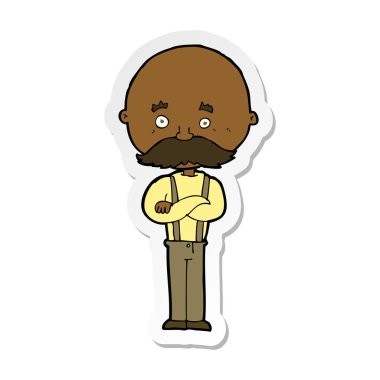 bir çizgi film Dedenin etiket