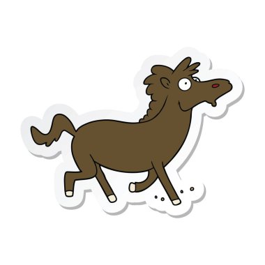 Kurlar at koştu bir çizgi film etiketi