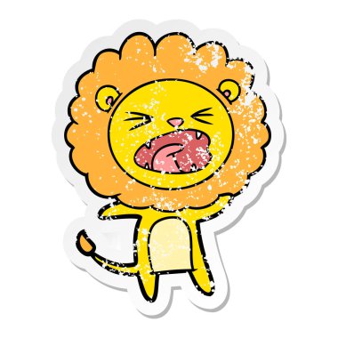 çizgi film aslan sıkıntılı etiket