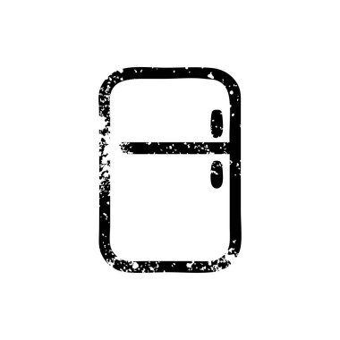 mutfak buzdolabı sıkıntılı simgesi simgesi