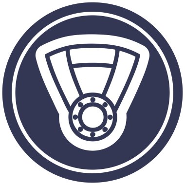 Madalya Ödülü dairesel simgesi