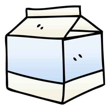 Degrade ilginç karikatür degrade gölgeli ilginç karikatür süt gölgeli