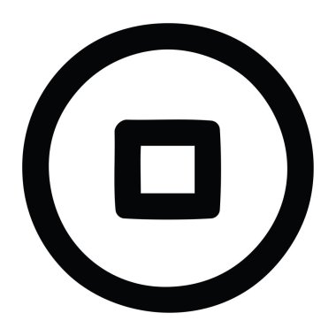 Dur düğmesi simgesi