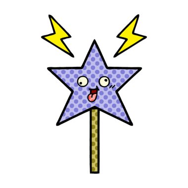 çizgi roman tarzı çizgi film sihirli değnek