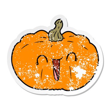 bir çizgi film kabak sıkıntılı etiket