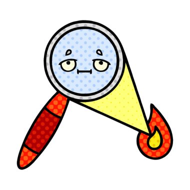 çizgi roman tarzı çizgi film Büyüteç