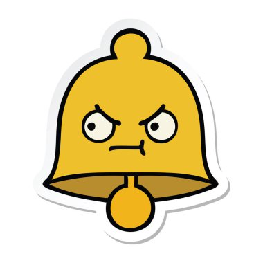 sevimli çizgi Bell'in etiket