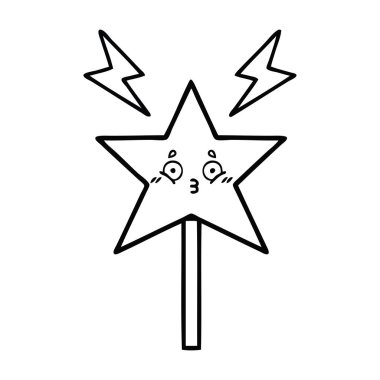 çizgi çizme çizgi film sihirli değnek