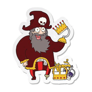 etiket bir çizgi film korsan Kaptan