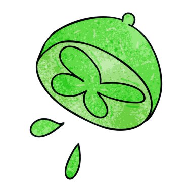 ilginç karikatür kireç el çekilmiş