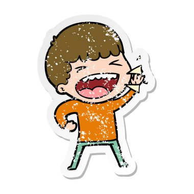 adam bir karikatür sıkıntılı etiket