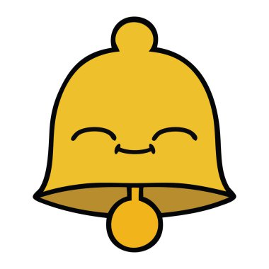 sevimli çizgi bir çan