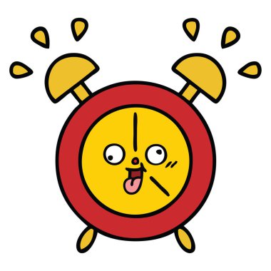 sevimli çizgi çalar saat