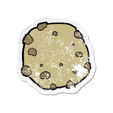 bir çizgi film cookielerin sıkıntılı etiket