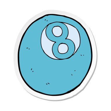 çizgi film havuzu topun etiket