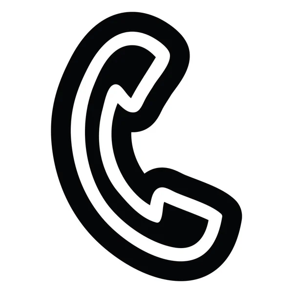 Teléfono icono del auricular — Archivo Imágenes Vectoriales