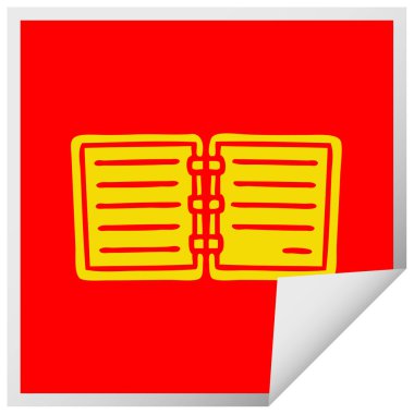 etiket karikatür not defteri peeling Meydanı