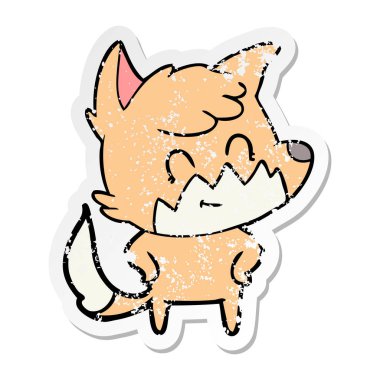 bir çizgi film dostu Fox sıkıntılı etiket