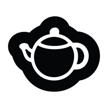 çay potu simgesi simgesi
