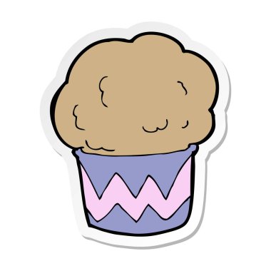 çizgi film çörek etiket