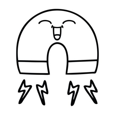 çizim karikatür mıknatıs