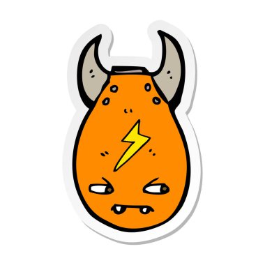 çizgi film bomba etiket