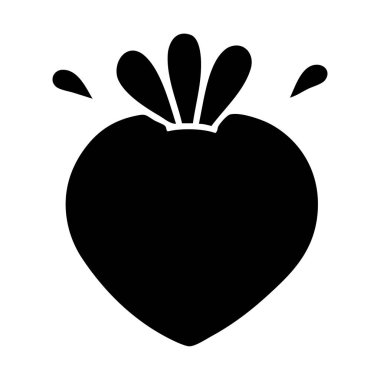 çilek düz sembolü