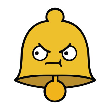 sevimli çizgi bir çan
