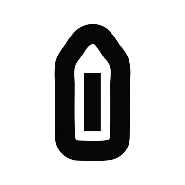 basit kalem simgesi simgesi