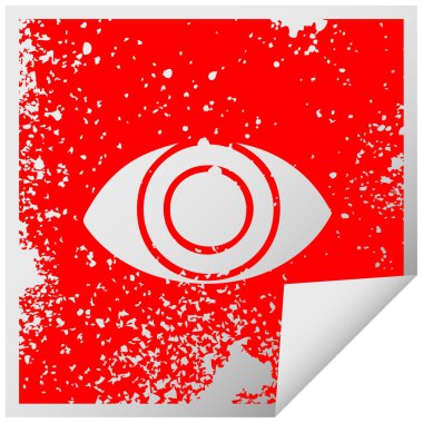 etiket sembolü göz peeling sıkıntılı Meydanı