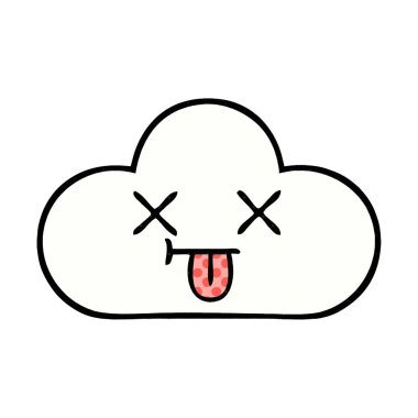 çizgi roman tarzı çizgi film beyaz bulut